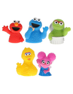 Juego de 5 Marionetas de Dedo Plaza Sésamo - Educativas