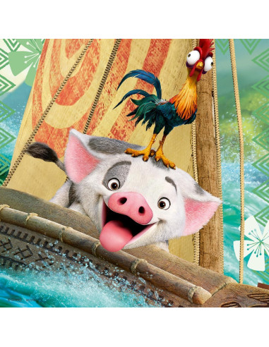 Rompecabezas Ravensburger Moana Viaje 49 Piezas 3+