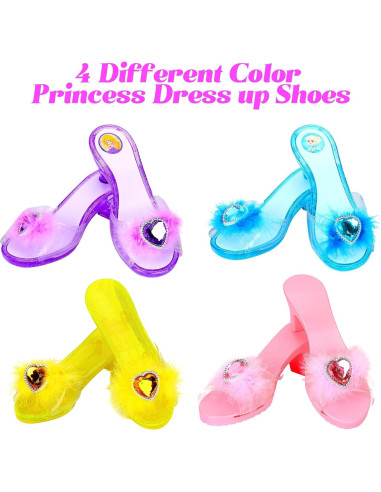 Conjunto de Zapatos de Princesa Kuaima con Accesorios para Niñas