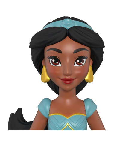Muñeca Jasmine y Tigre Rajah Disney Aladino 10 cm Mattel