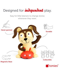 Figura de Juguete Tonies Perro de Juego con 34 Canciones 2