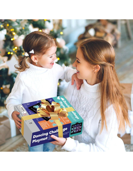 Alfombra de Baile Electrónica Jiaxin 2 Jugadores Azul 102x98 cm