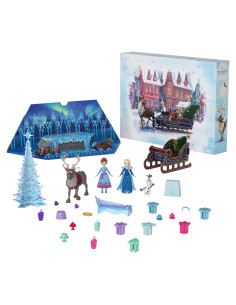 Calendario de Adviento Disney Frozen Mattel con Muñecas 8,89 cm