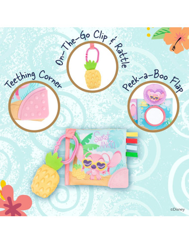 Libro Suave de Dentición Disney Lilo y Stitch Angel