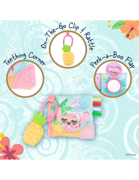 Libro Suave de Dentición Disney Lilo y Stitch Angel