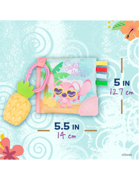 Libro Suave de Dentición Disney Lilo y Stitch Angel