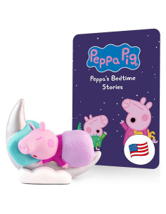 Figurita de Peppa Pig con cuentos de audio 67 min