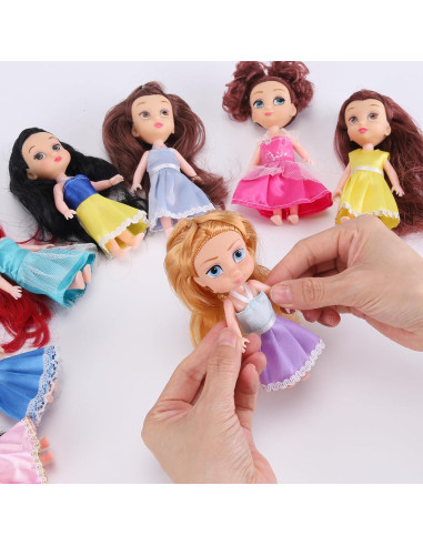 Set de 12 Muñecas Princesa Real 12,7 cm Liberty Imports