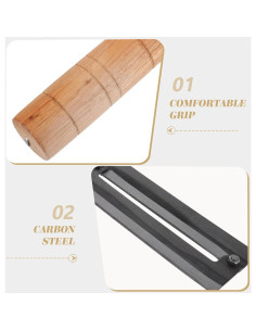 Peladores de Patatas BESTonZON 2 Piezas Acero Inoxidable 2