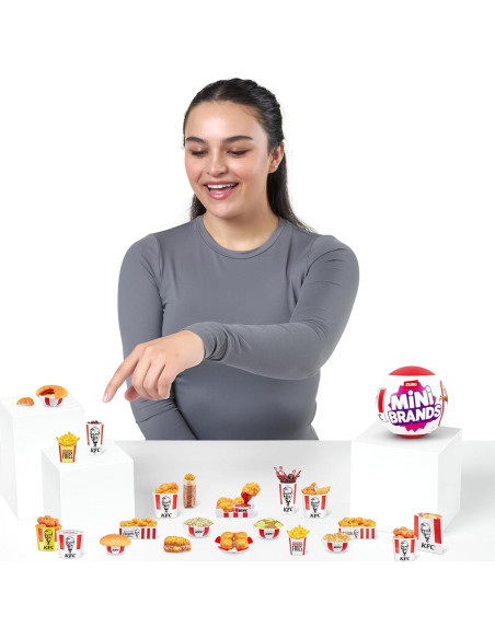 Mini Brands KFC Juguete Coleccionable ZURU 20 Minis