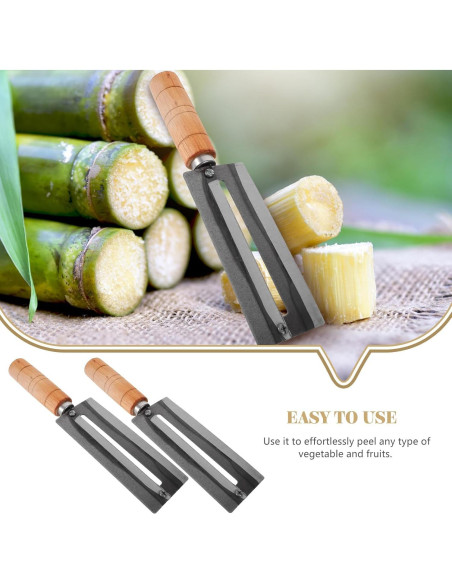 Peladores de Patatas BESTonZON 2 Piezas Acero Inoxidable