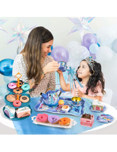 Juego de té Golray 49 piezas para niñas 3 a 5 años 2