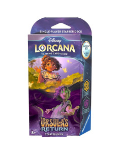 Deck Inicial Disney Lorcana Ravensburger Ursula 60 Cartas 8+ 2