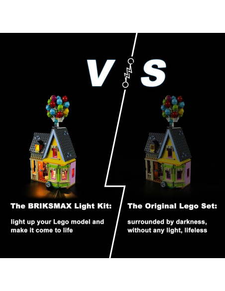 Kit de Iluminación LED BRIKSMAX para LEGO 43217 Casa Up Kit de Iluminación LED BRIKSMAX para LEGO 43217 Casa Up