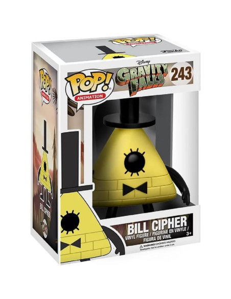 Funko POP! Bill Cipher Gravity Falls - Figura Vinilo 9.5 cm