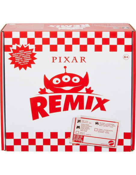 Figuras Mashup Pixar Alien Remix Mattel - Bo Peep, Edna Mode y EVE