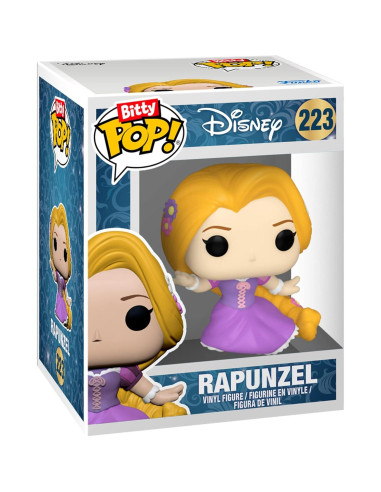 Figuras Mini Bitty Pop Disney - Rapunzel, Merida, Moana + Sorpresa