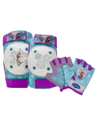 Accesorios para Bicicleta Infantil BELL Frozen 2 - Almohadillas y Guantes