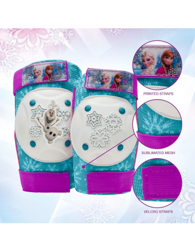 Accesorios para Bicicleta Infantil BELL Frozen 2 - Almohadillas y Guantes