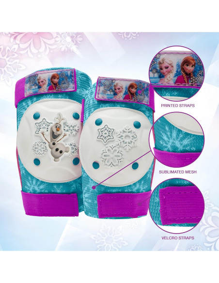 Accesorios para Bicicleta Infantil BELL Frozen 2 - Almohadillas y Guantes