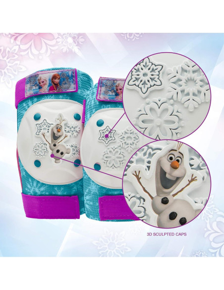 Accesorios para Bicicleta Infantil BELL Frozen 2 - Almohadillas y Guantes