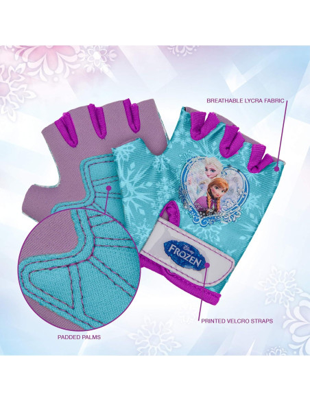 Accesorios para Bicicleta Infantil BELL Frozen 2 - Almohadillas y Guantes
