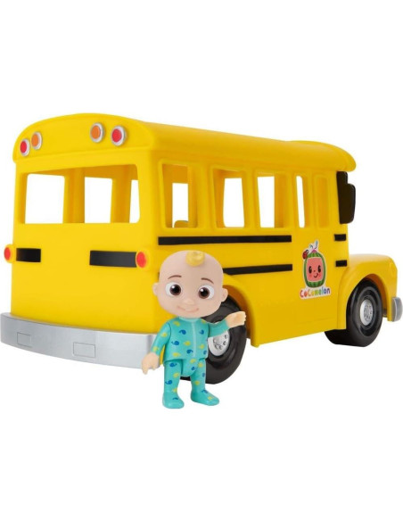 Autobús Escolar Amarillo Musical CoComelon con Figura JJ