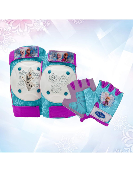 Accesorios para Bicicleta Infantil BELL Frozen 2 - Almohadillas y Guantes