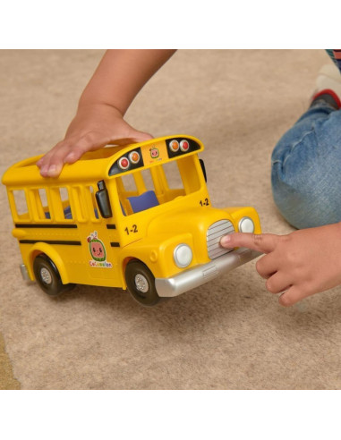 Autobús Escolar Amarillo Musical CoComelon con Figura JJ