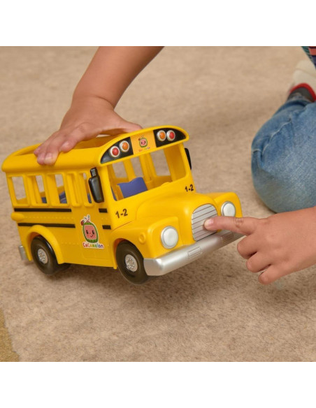 Autobús Escolar Amarillo Musical CoComelon con Figura JJ