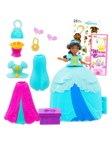 Conjunto Muñecas Sorpresa Princesa Disney Jasmine - Accesorios