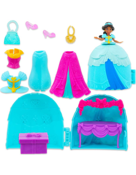 Conjunto Muñecas Sorpresa Princesa Disney Jasmine - Accesorios Conjunto Muñecas Sorpresa Princesa Disney Jasmine - Accesorios
