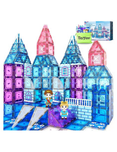 Azulejos Magnéticos Soyee 102pcs Castillo Juguetes 3+ Años
