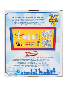 Kit de Manualidades Toy Story 4 Crea Tu Propio Forky - 100 Piezas 2
