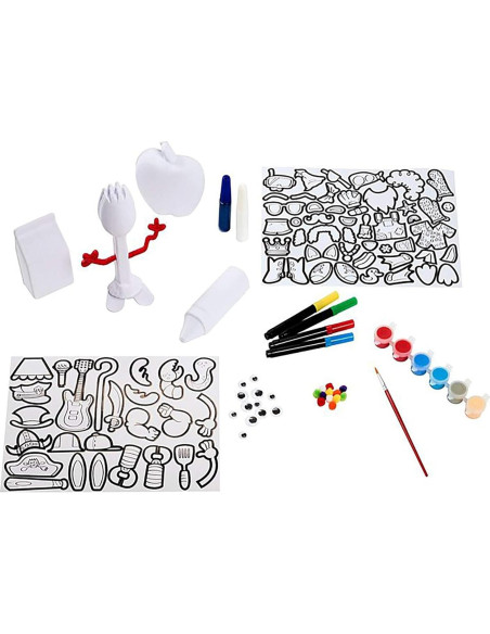 Kit de Manualidades Toy Story 4 Crea Tu Propio Forky - 100 Piezas
