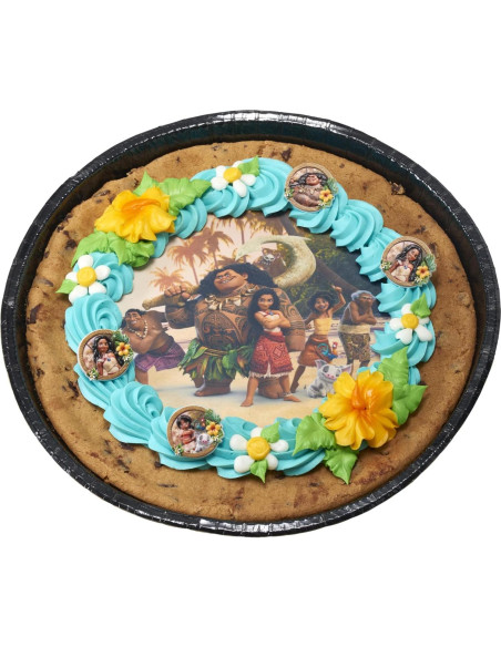 DecoPac Decoraciones para Cupcakes Moana - 24 Anillos