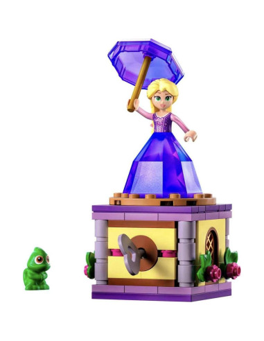 LEGO Disney Rapunzel Giratoria 43214 - 89 Piezas, 5+ Años