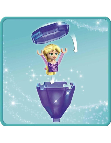 LEGO Disney Rapunzel Giratoria 43214 - 89 Piezas, 5+ Años