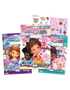 Conjunto de Libros para Colorear Tinta Mágica Disney Junior