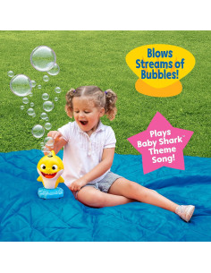 Máquina de Burbujas Musical Baby Shark Sin Derrames 591ml 2
