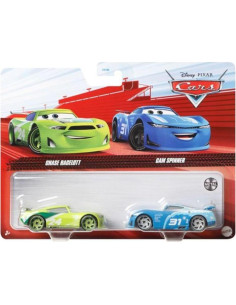 Vehículos de Metal Disney Pixar Cars 3 - Paquete de 2 - 1:55 2