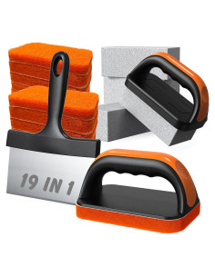 Kit de limpieza 19 en 1 Mavipromax para parrilla y plancha