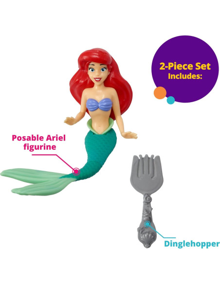 DecoSet Princesa Disney Ariel - Decoración de Pastel 2 Piezas