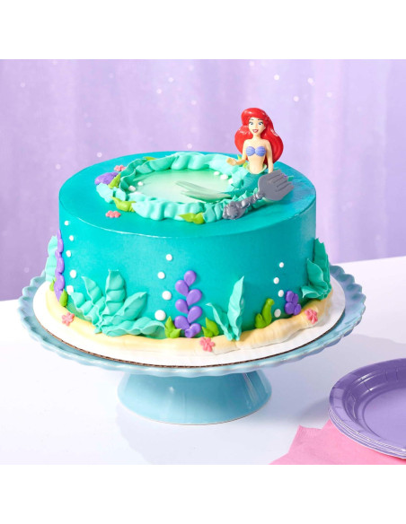 DecoSet Princesa Disney Ariel - Decoración de Pastel 2 Piezas