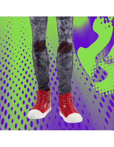 Muñeca Zed Necrodopolis Zombie Mattel 30.5 cm con atuendo grunge