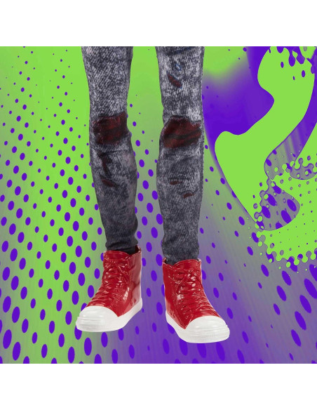 Muñeca Zed Necrodopolis Zombie Mattel 30.5 cm con atuendo grunge