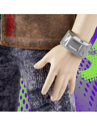 Muñeca Zed Necrodopolis Zombie Mattel 30.5 cm con atuendo grunge