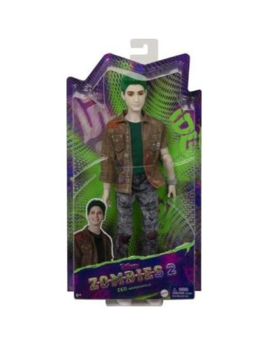 Muñeca Zed Necrodopolis Zombie Mattel 30.5 cm con atuendo grunge