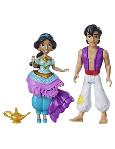 Muñecas Princesa Disney Jasmine y Aladino - Moda Clips Real