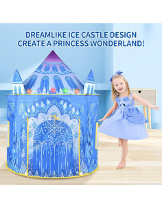Carpa de Juego Pop Up Frozen 134 cm con Luces LED 2